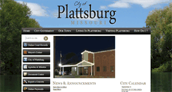 Desktop Screenshot of plattsburg-mo.gov